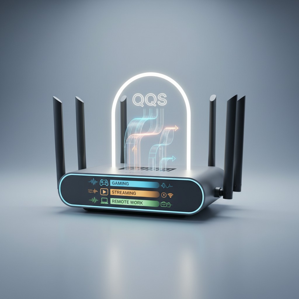 QoS sur Routeur WiFi : Prioriser le Trafic pour le Gaming, Streaming et Télétravail