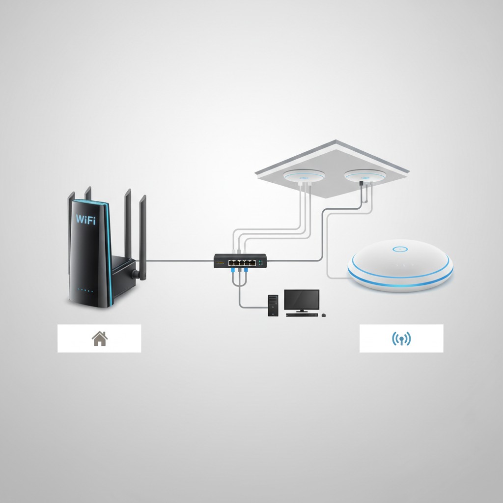 Routeur vs Point d'Accès WiFi : Quelle Différence et Quel Choisir ?